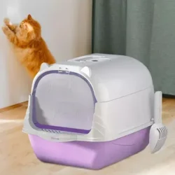 ARENERO CERRADO PARA GATO